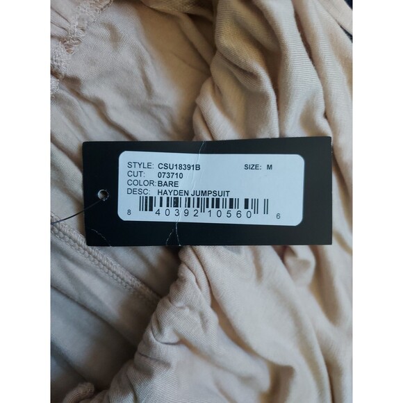 NWT Ladies Clayton Hayden Bare Wide Leg Ankle Jumpsuit Size M - Picture 6 of 11